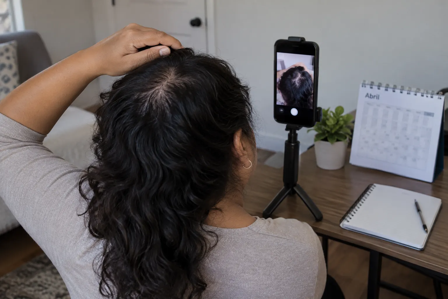 Minoxidil: cómo llevar un registro realista de los cambios